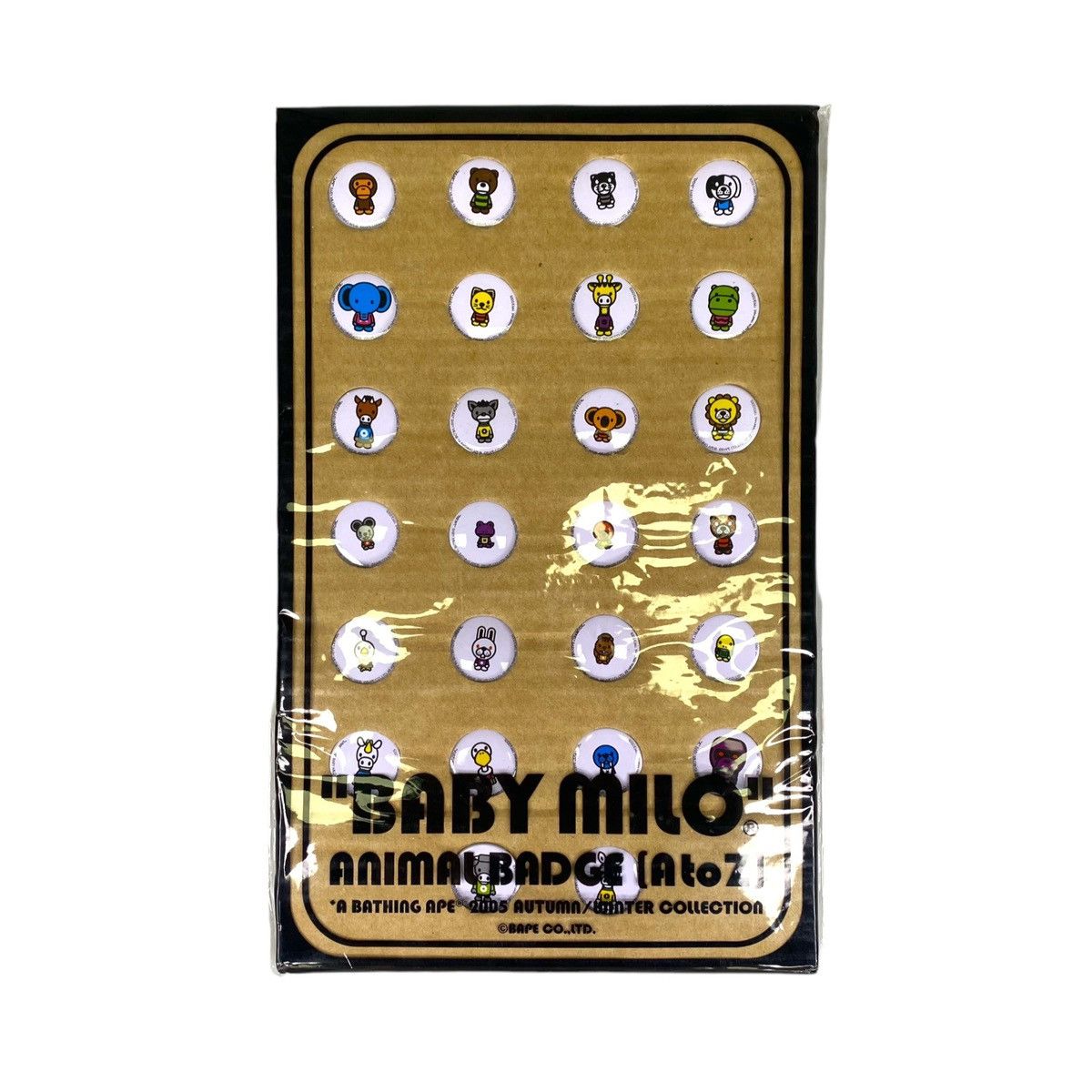 Bape Baby Milo Animal Badge A to Z Collection Size ONE SIZE - 1 Thumbnail