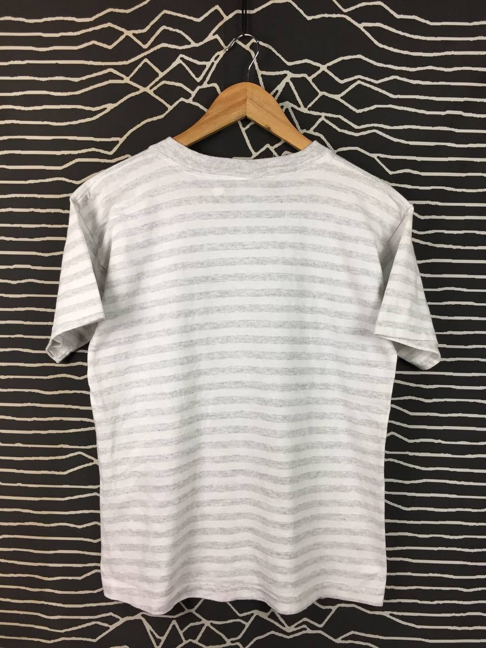 Vintage Vtg 90s Nashville Music City USA Cowboy Boots Striped Tee Size US M / EU 48-50 / 2 - 7 Thumbnail