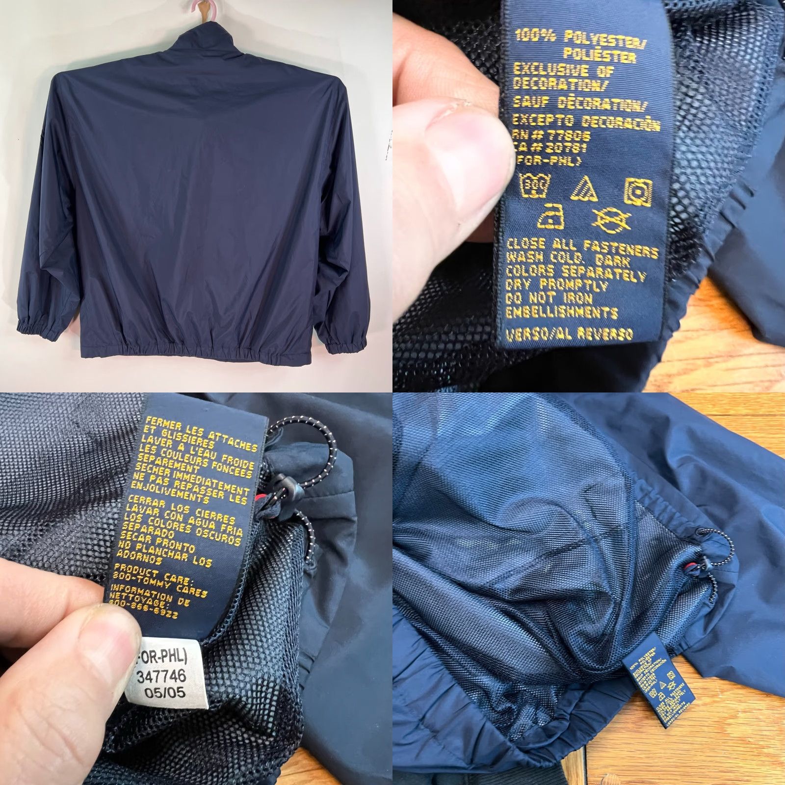 Tommy Hilfiger VINTAGE Tommy Hilfiger Jacket Windbreaker Adult XXL Blue 2005 US Open Embroidered Golf VTG Mens Size US XXL / EU 58 / 5 - 8 Thumbnail