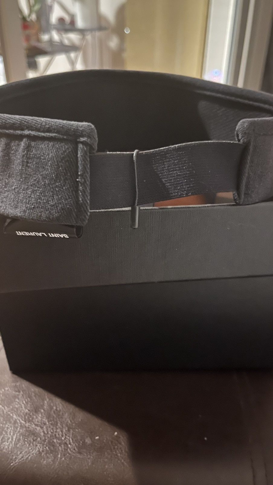 Yves Saint Laurent YSL black cotton visor hat Size ONE SIZE - 8 Thumbnail