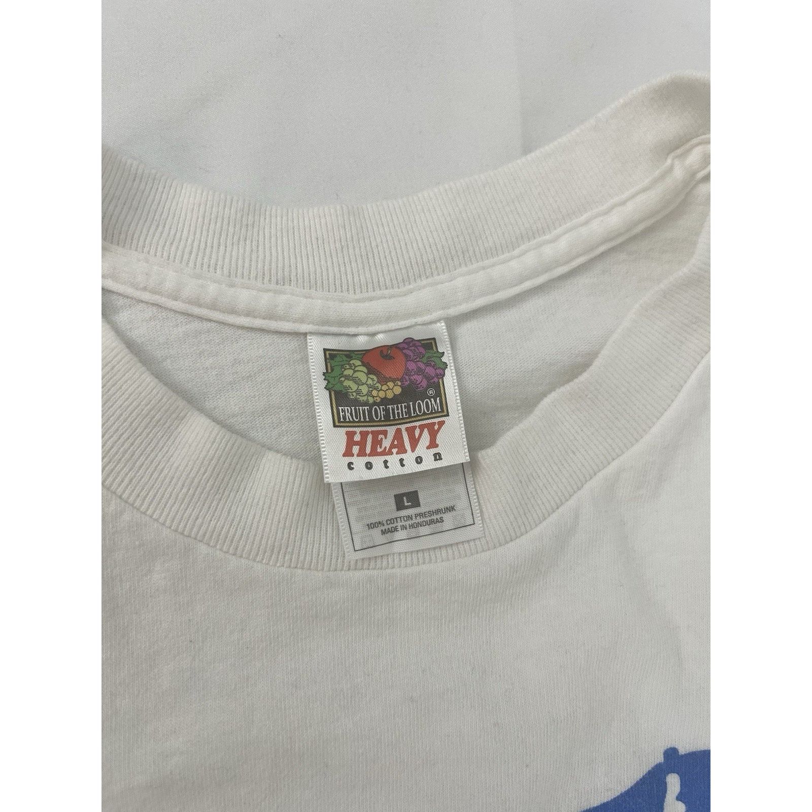 Fruit Of The Loom VTG Baycol Cerivastatin White T Shirt Pharma Drug Rep L Size US L / EU 52-54 / 3 - 3 Thumbnail