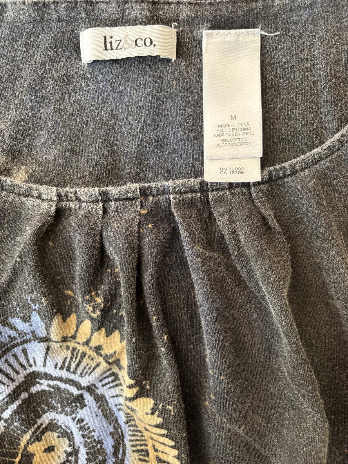 Other Liz & CO. Boho Paisley Tank Festival Hippie Grunge Chic. M Size US M / EU 48-50 / 2 - 6 Thumbnail