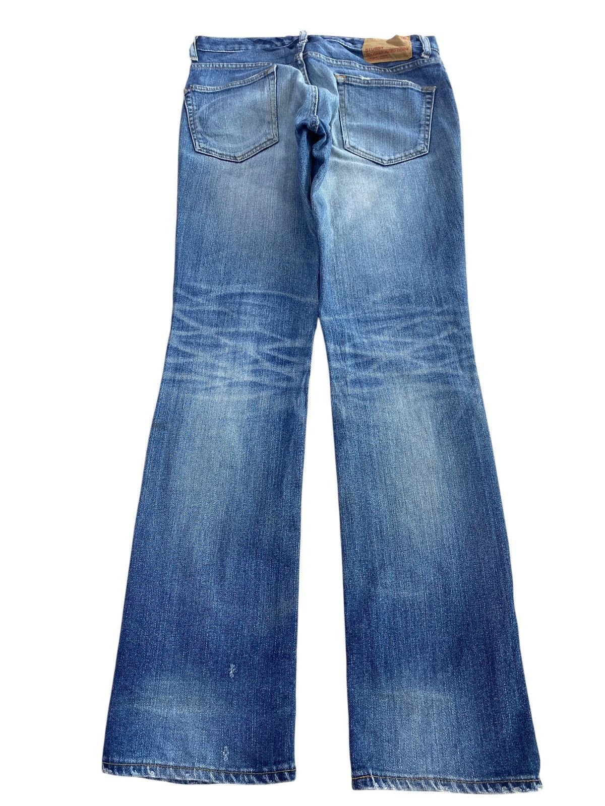 Stussy Stussy Brand Faded Blue Wash Style Fitted Jeans Size US 32 / EU 48 - 3 Thumbnail