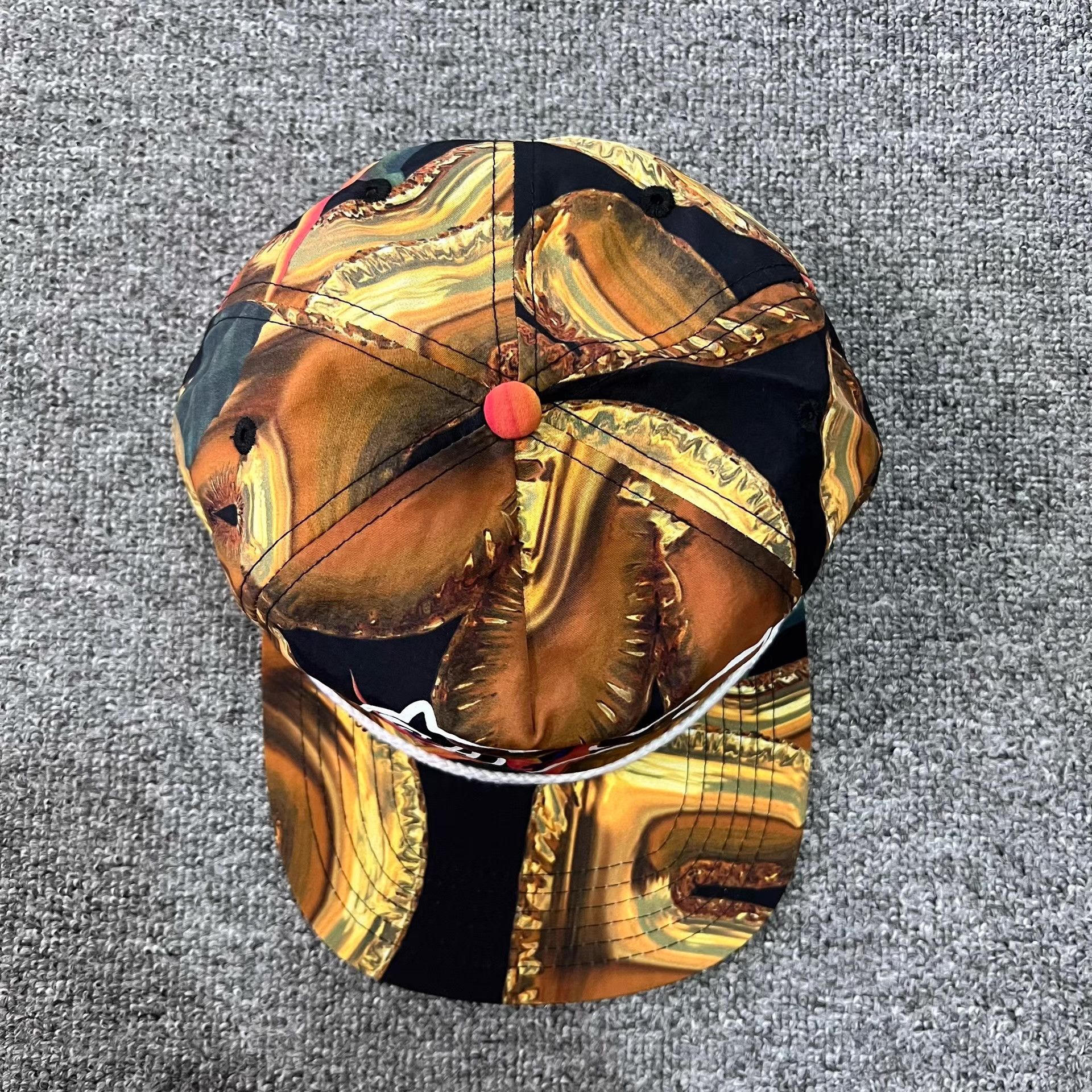 Billionaire Boys Club BBC ICECREAM Flying Dog Flat Brim Baseball Cap Q7 Size ONE SIZE - 2 Thumbnail