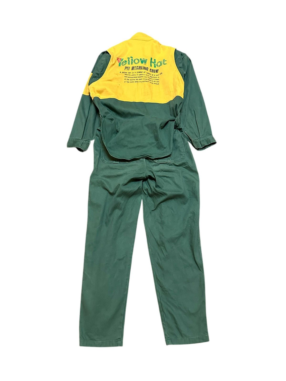 Vintage Vintage Yellow Hat Overall Jumpsuit Size US 34 / EU 50 - 1 Thumbnail