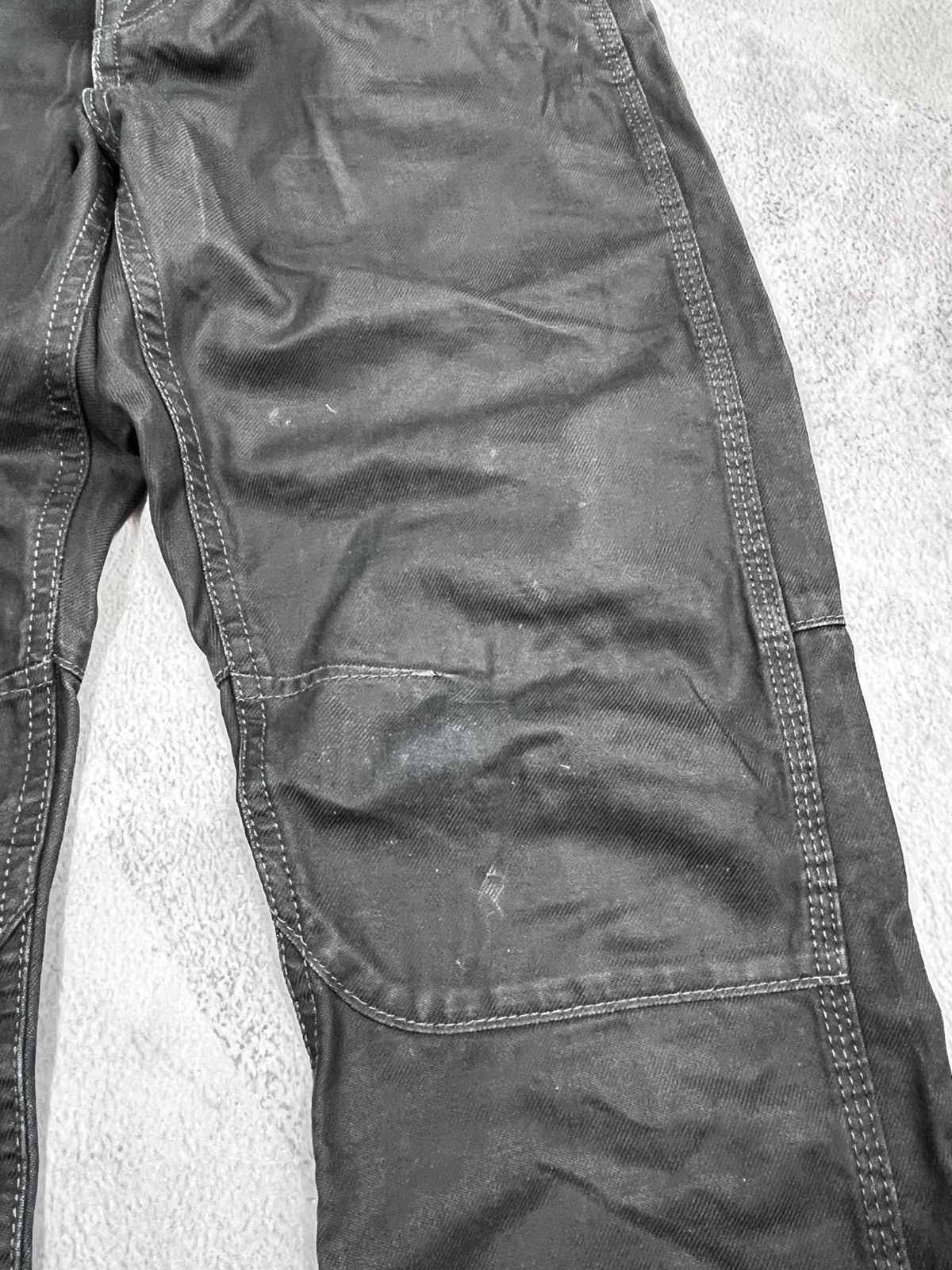 Vintage Vintage Y2K Japanese faded waxed style denim jeans size 32 Size US 31 - 7 Thumbnail