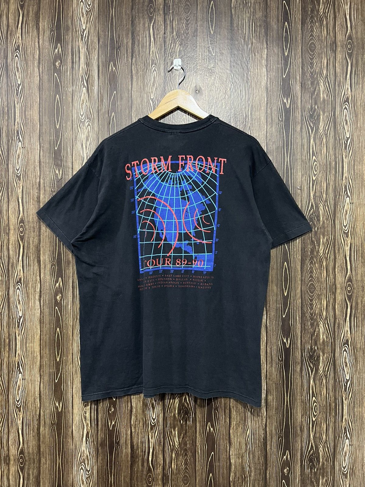 Band Tees × Vintage Vintage 80s Billy Joel World Tour Tshirt Size US L / EU 52-54 / 3 - 8 Thumbnail
