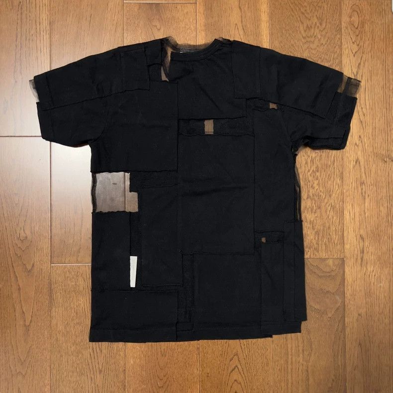 Comme des Garcons Comme Des Garcons Patchwork Short Sleeve Top Size S / US 4 / IT 40 - 2 Thumbnail
