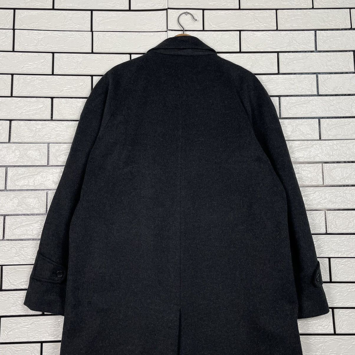Japanese Brand Japanese Brand Sukipio Black Wool Coat Size US L / EU 52-54 / 3 - 9 Thumbnail