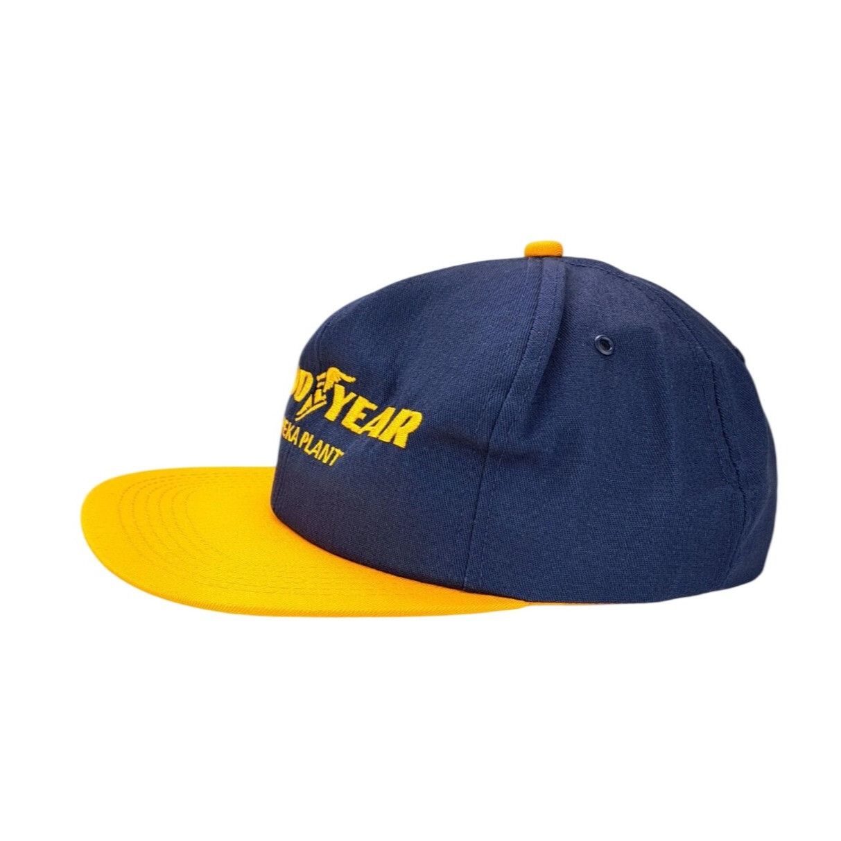 Vintage Vintage Goodyear Topeka Snapback Cap Blue Yellow Adjustable Size ONE SIZE - 7 Thumbnail