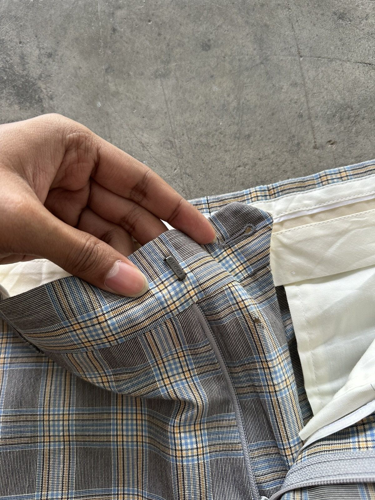 Gucci Gucci Plaid Trousers Pant Size 30" / US 8 / IT 44 - 4 Thumbnail