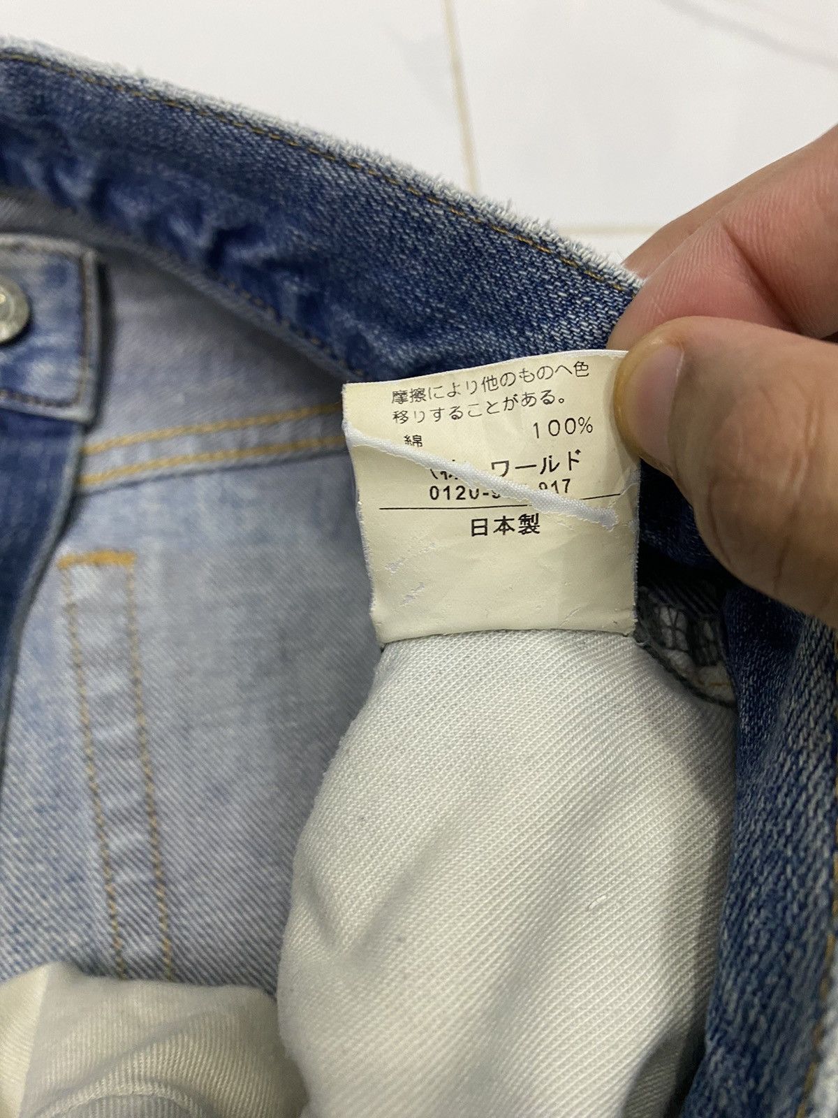 Takeo Kikuchi RARE🔥ARCHIVE TAKEO KIKUCHI DISTRESSED DENIM JEANS Size US 31 - 11 Thumbnail