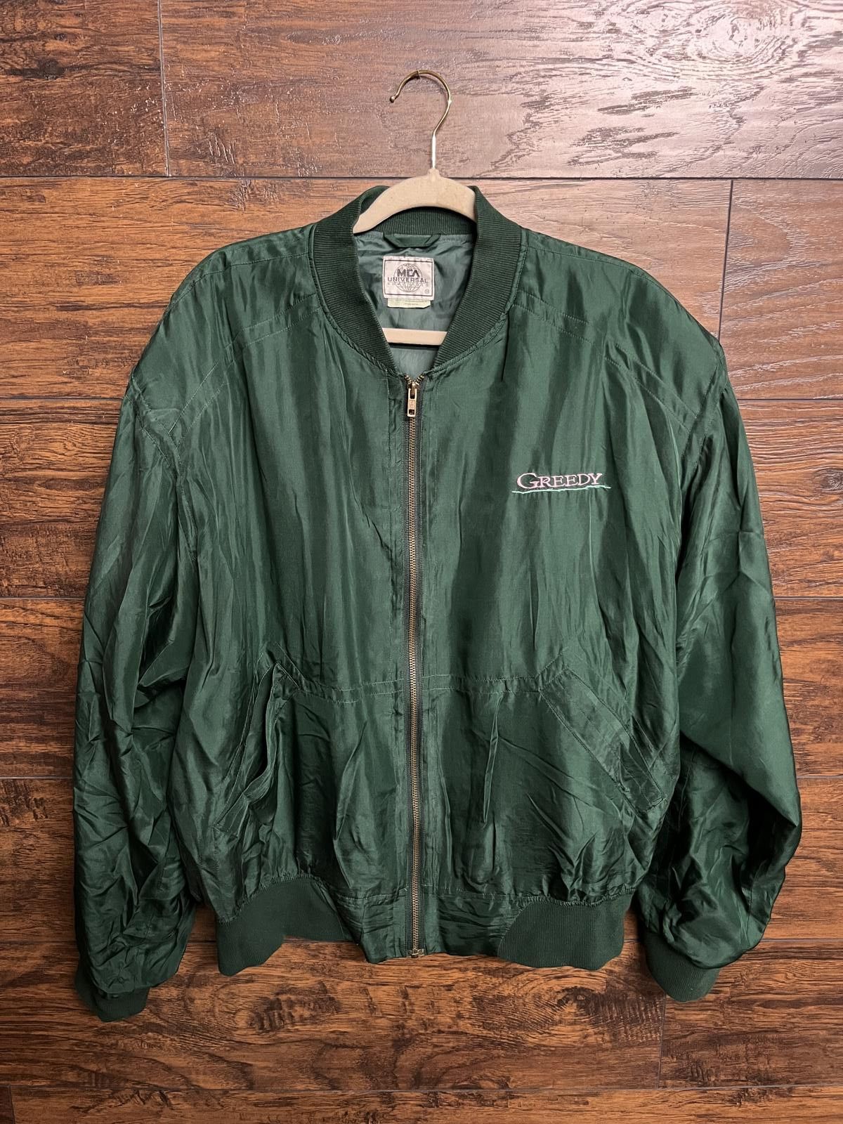 Designer Greedy Movie Promo Bomber Jacket - 1994 Movie MCA Universal Size US XL / EU 56 / 4 - 1 Thumbnail