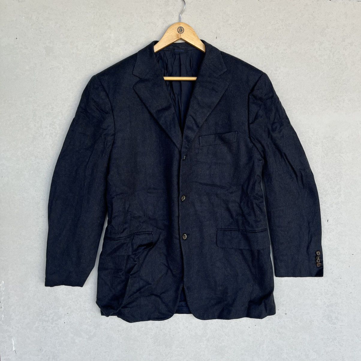 Other Vintage Black Blazer With A Classic Fit Made in Italy SizeXL Size 44L - 1 Thumbnail