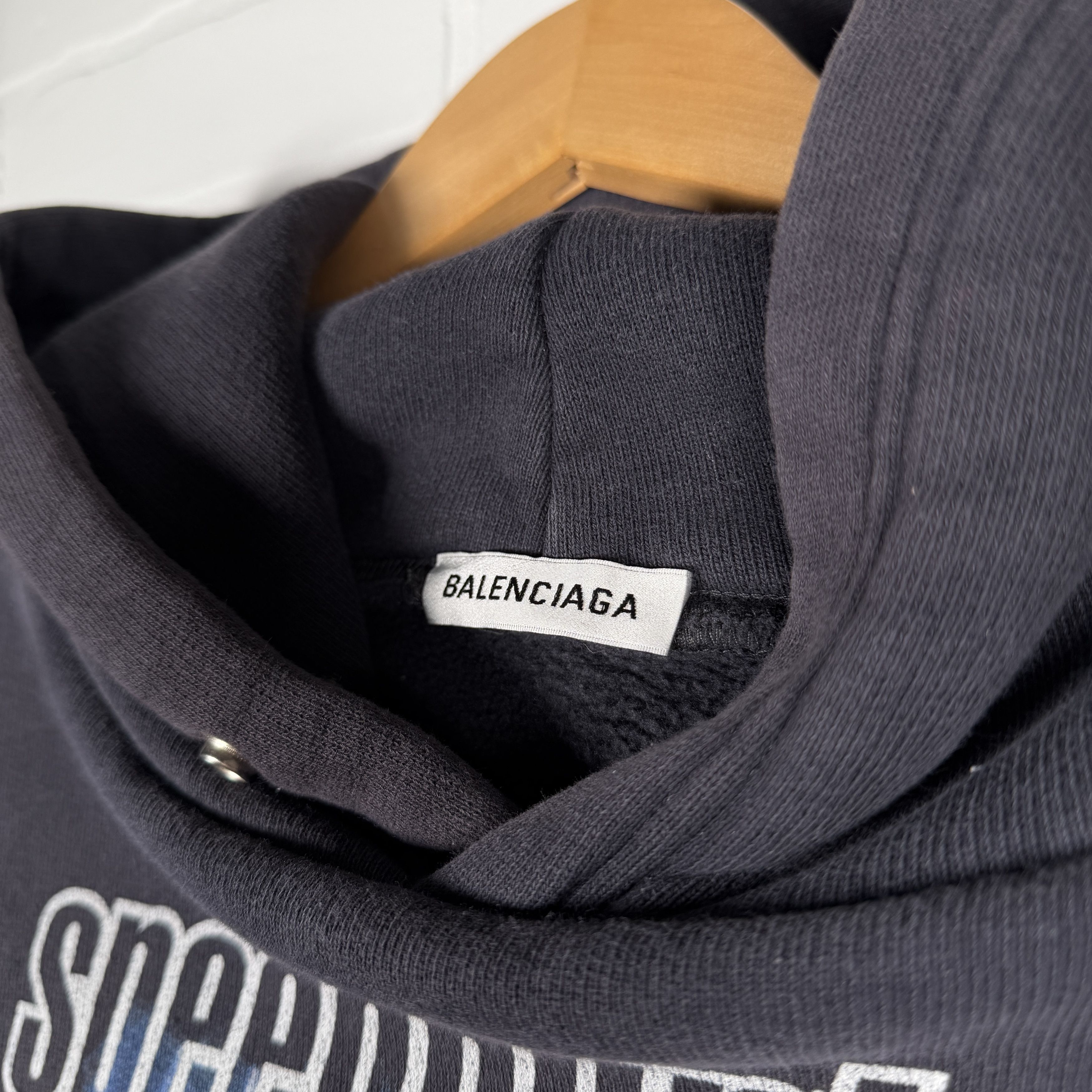 Balenciaga Balenciaga Speedhunters Hoodie Size US L / EU 52-54 / 3 - 3 Thumbnail