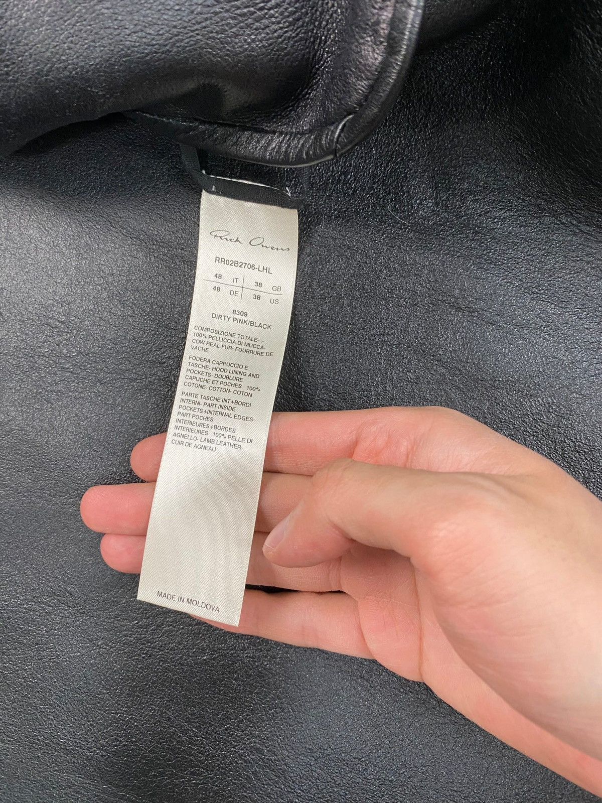 Rick Owens RICK OWENS AW22 PONYHAIR GIMP VEST SZ:48 Size US M / EU 48-50 / 2 - 8 Thumbnail