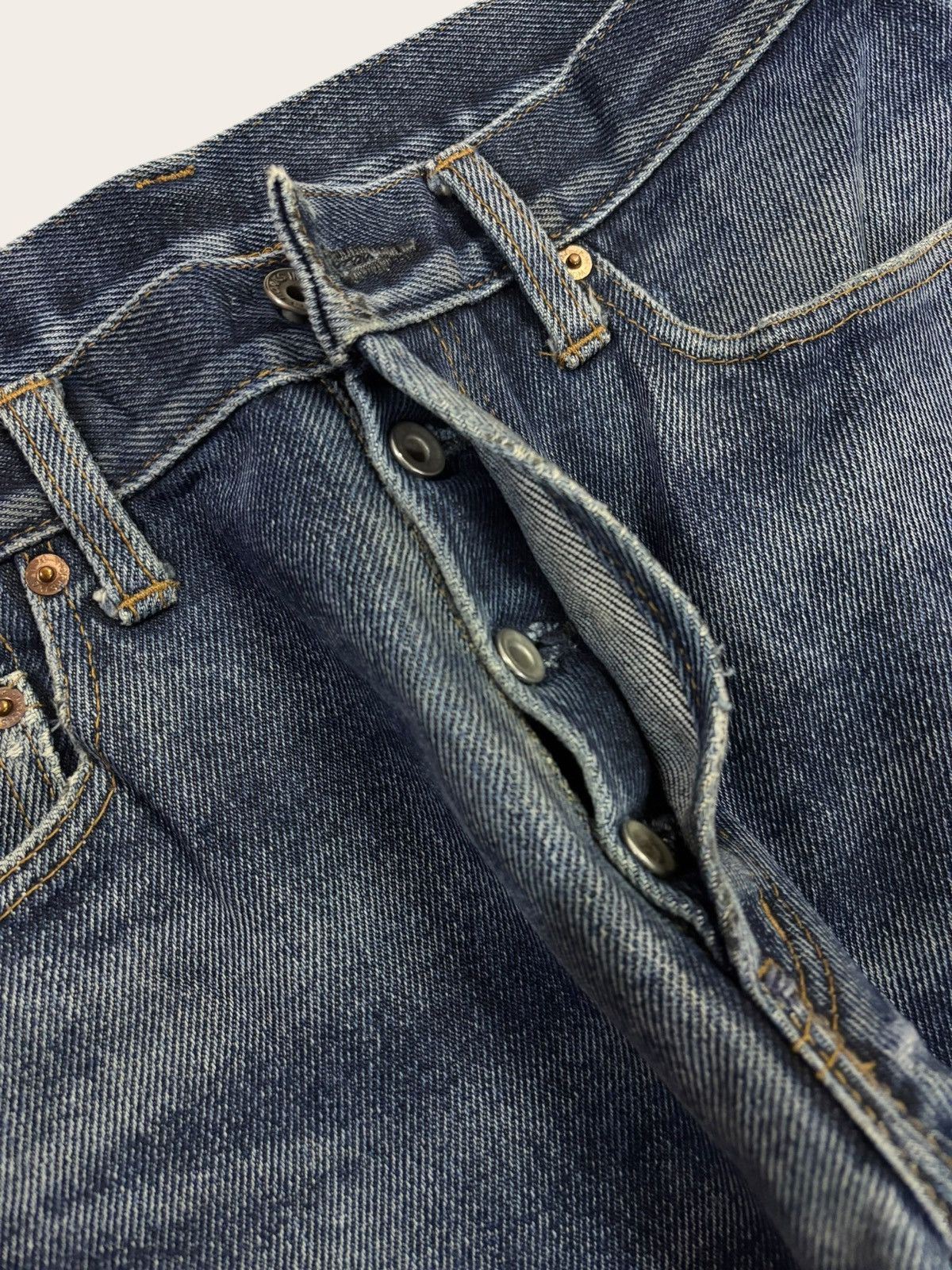 Iron Heart 21oz Iron Heart Lot 461 Extra Heavy Jeans Size US 30 / EU 46 - 8 Thumbnail