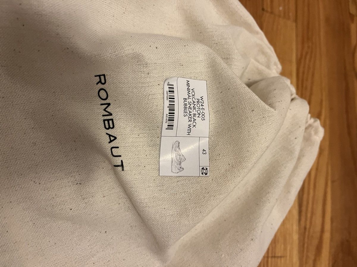 Rombaut Rombaut Proton Volcanic Black Sneakers Size US 10 / EU 43 - 7 Thumbnail