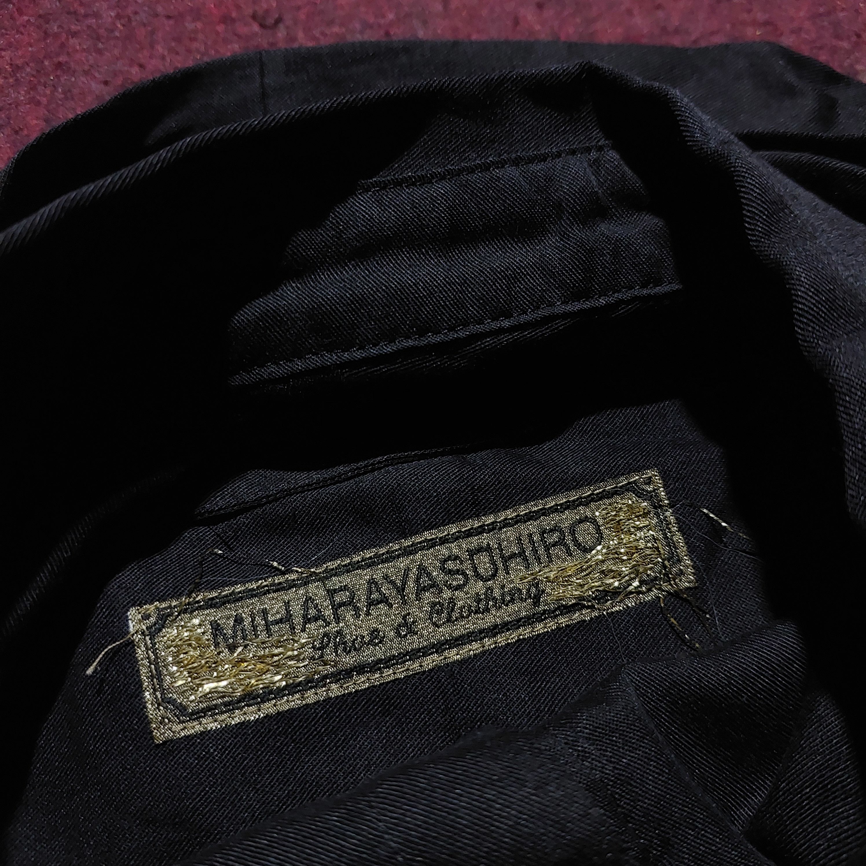 If Six Was Nine MIHARA YASUHIRO hybrid black L/s shirt Size US S / EU 44-46 / 1 - 10 Thumbnail