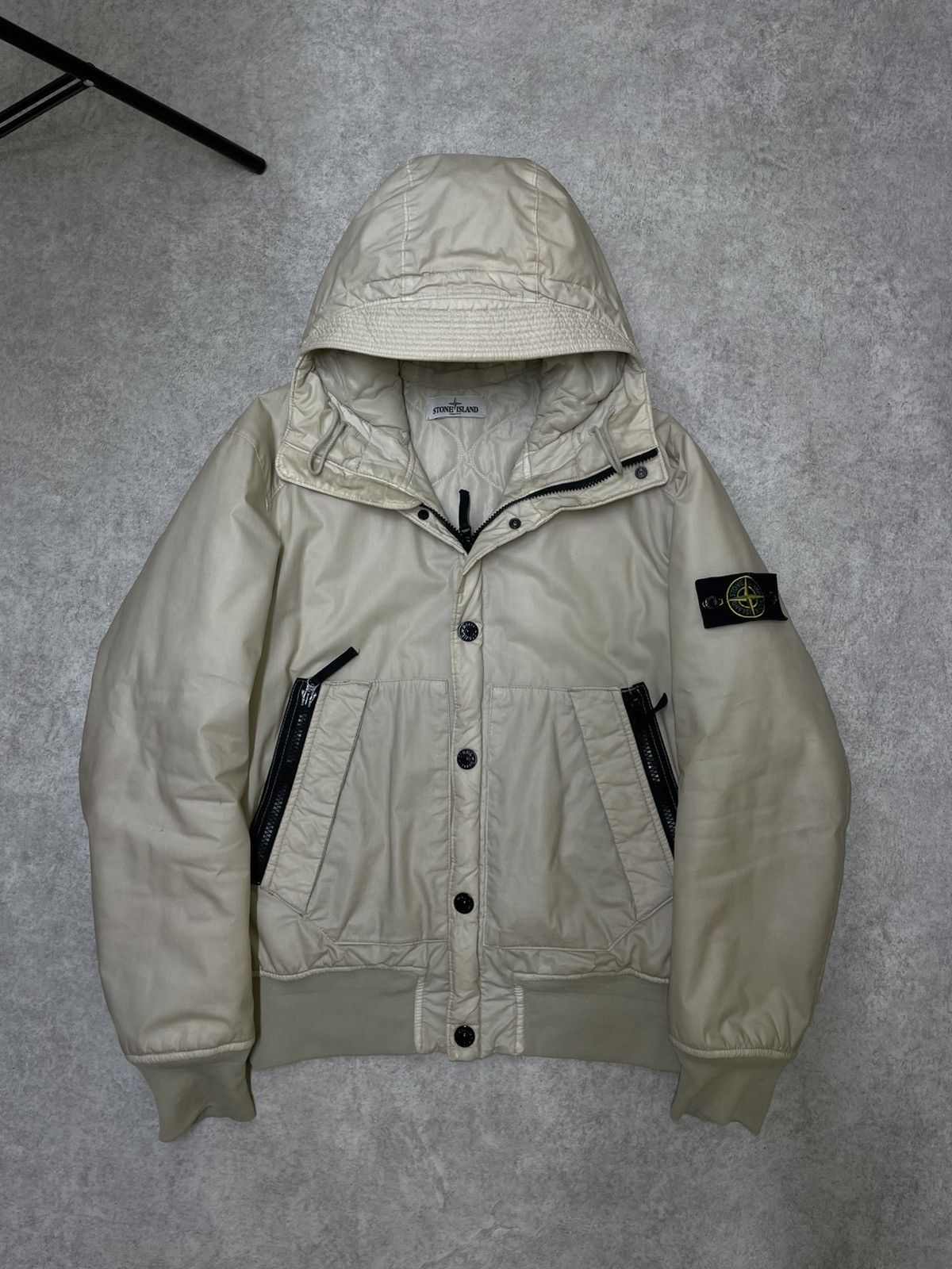 Stone Island A/W 2013 STONE ISLAND MUSSOLA GOMMATA HOODED