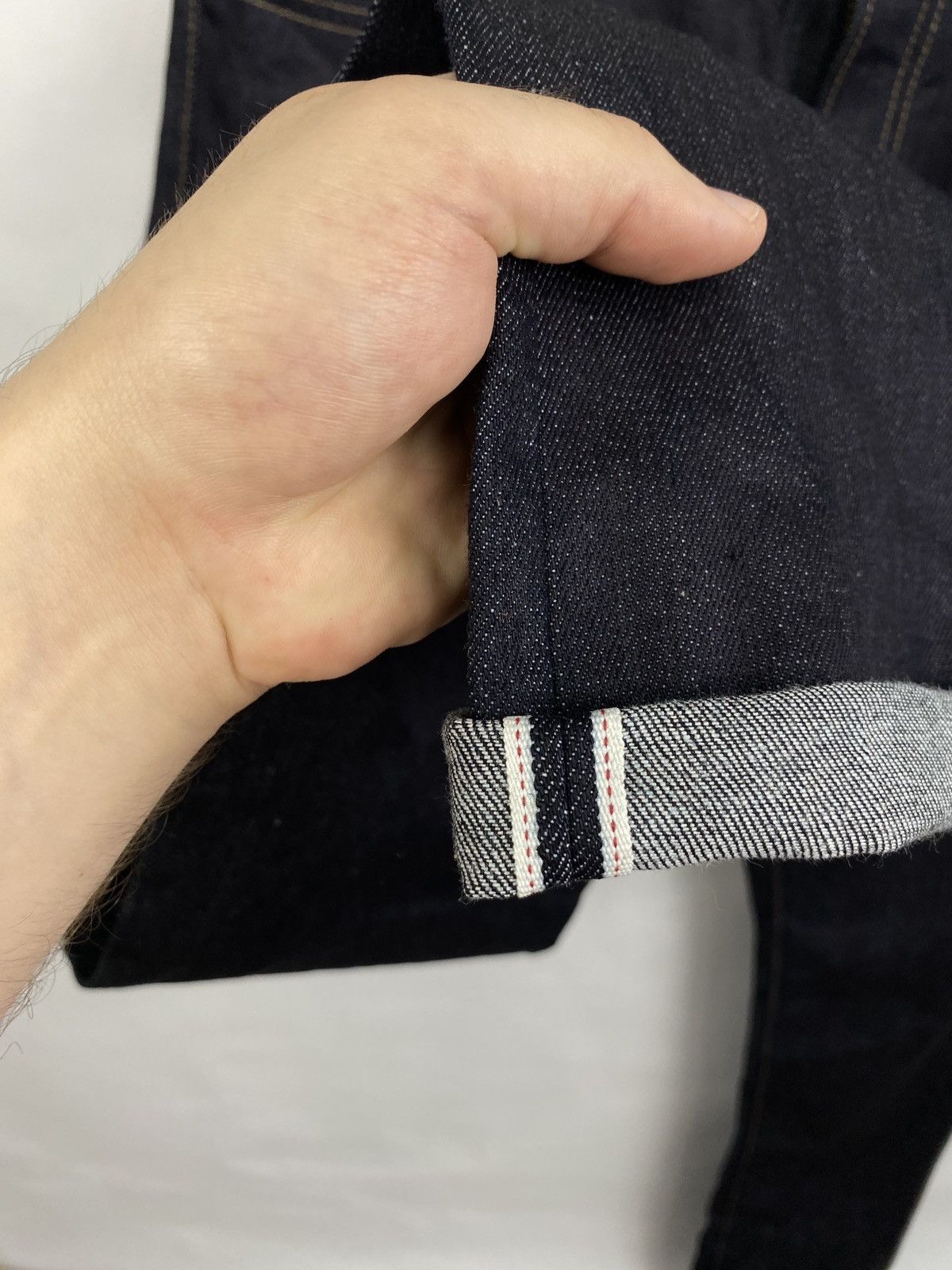 Uniqlo 🇯🇵 Uniqlo Selvage Denim Jeans Y2K Japanese kapital Style Size US 33 - 6 Thumbnail