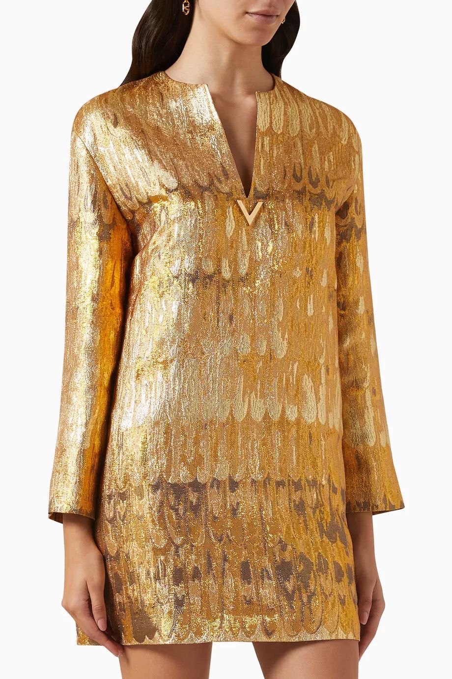 Valentino o1y0326 Mini Dress in Multicolor Size M / US 6-8 / IT 42-44 - 1 Thumbnail