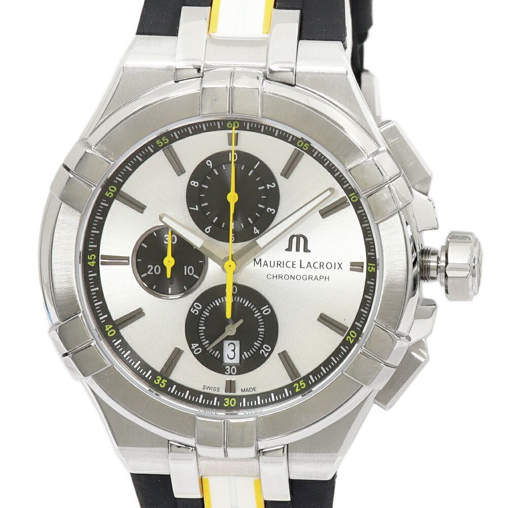 Maurice Lacroix MAURICE LACROIX Maurice Lacroix Aikon Chronograph Titanium Limited Metal Quartz AI1018-TT030-130-K DUTY FREE for USA Size ONE SIZE - 1 Thumbnail