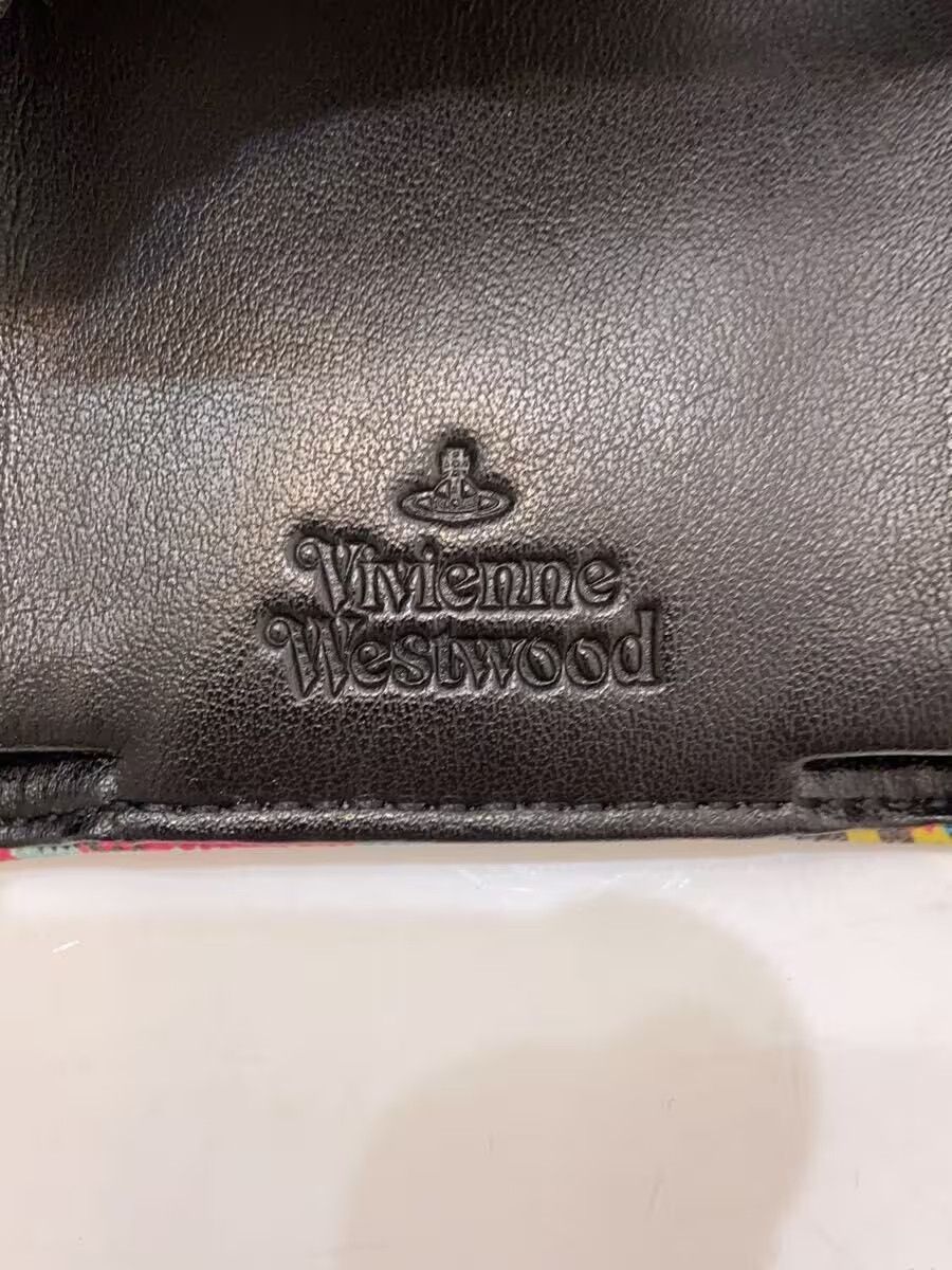 Vivienne Westwood Plaid Orb Badge Leather Wallet Size ONE SIZE - 4 Thumbnail