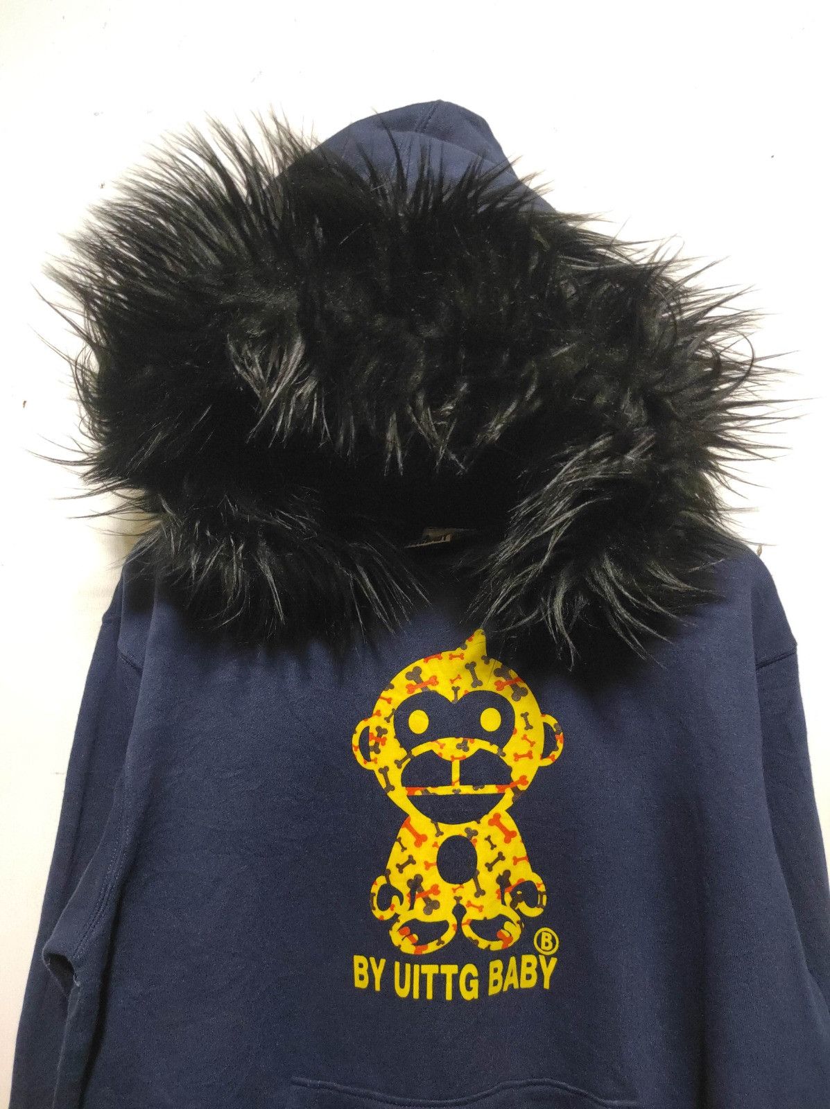 Japanese Brand Uittg Baby fur hoodie ifsix LGB style Size US L / EU 52-54 / 3 - 4 Thumbnail