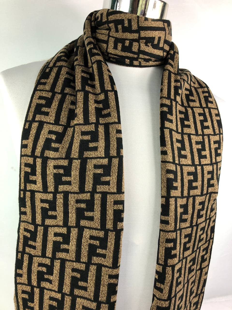 Vintage Fendi Scarf / Muffler / Neckwear FS204 Size ONE SIZE - 2 Thumbnail