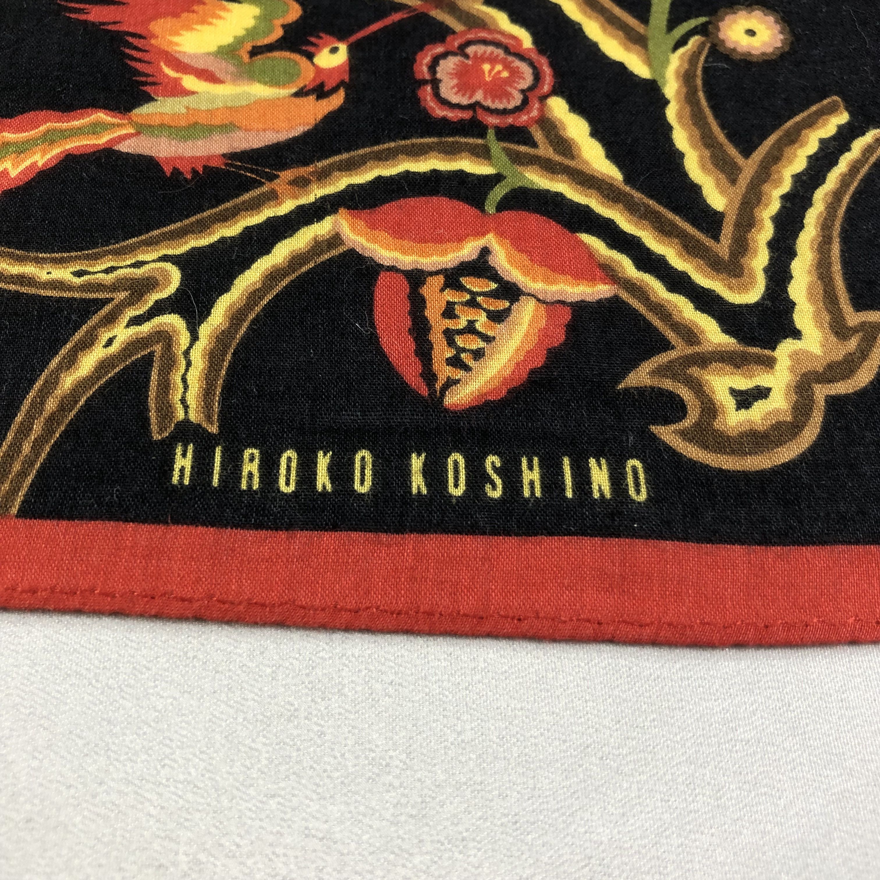 Hiroko Koshino Homme Hiroko Koshino Handkerchief Neckerchief Bandana H1765 Size ONE SIZE - 4 Thumbnail
