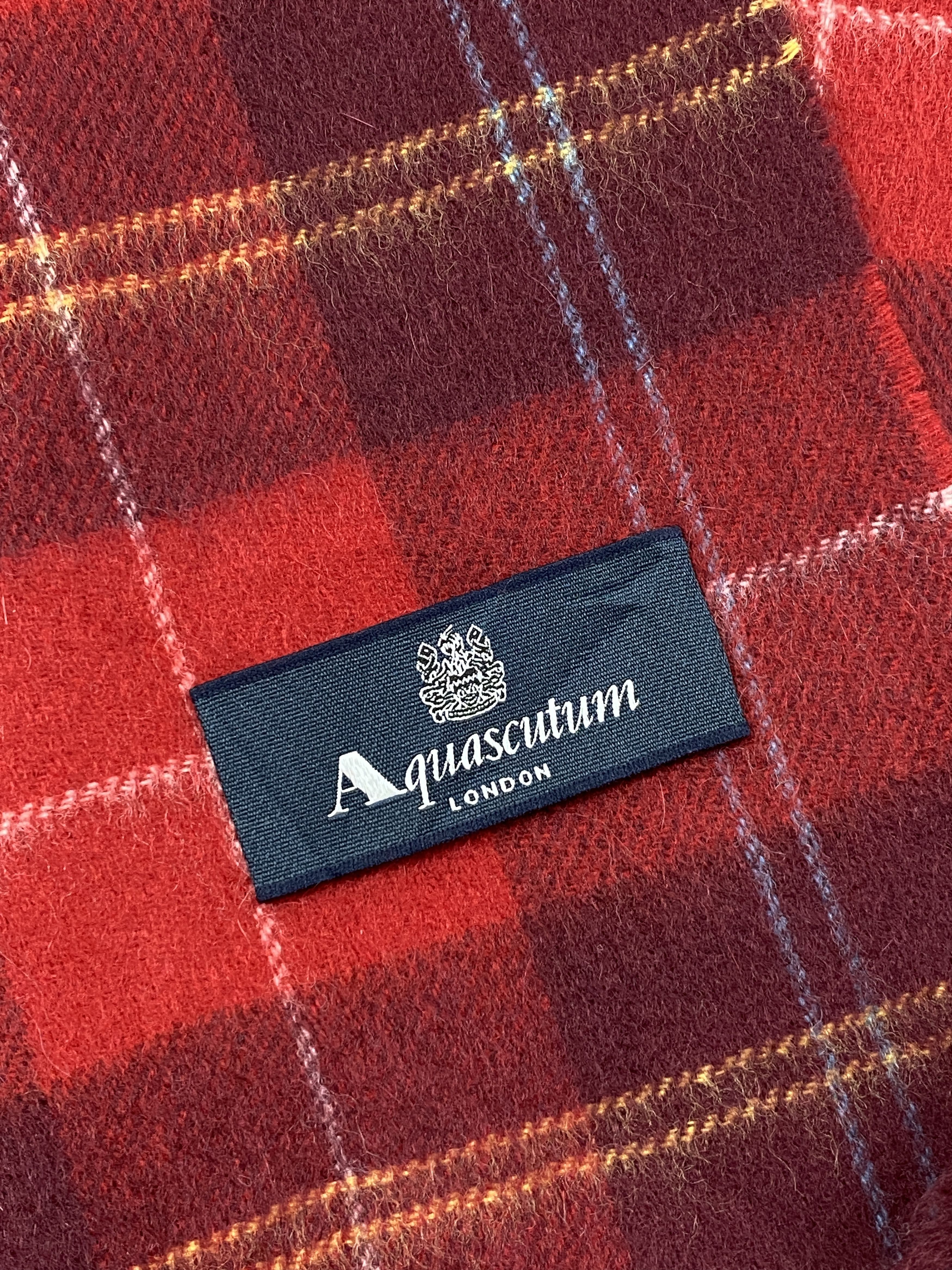 Aquascutum Aquascutum Scarf Muffler Cashmere Neckwear - SC0115 Size ONE SIZE - 9 Thumbnail