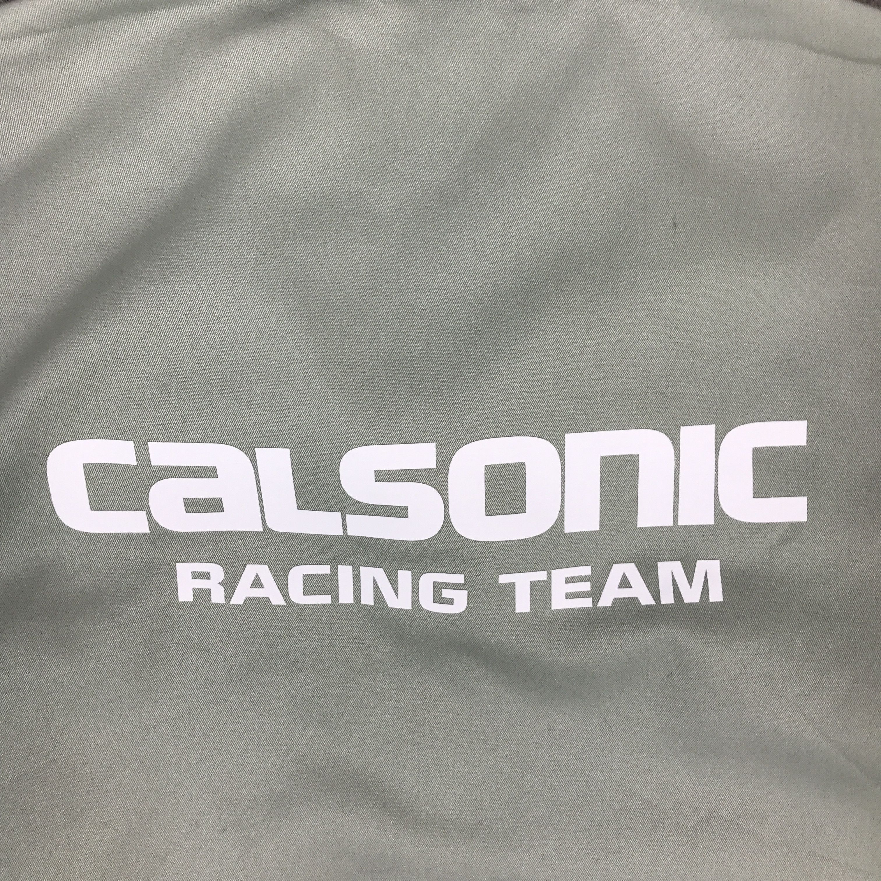 Japanese Brand × Sports Specialties CALSONIC RACING TEAM F1 NISSAN CUSTOM JACKET Size US M / EU 48-50 / 2 - 10 Thumbnail