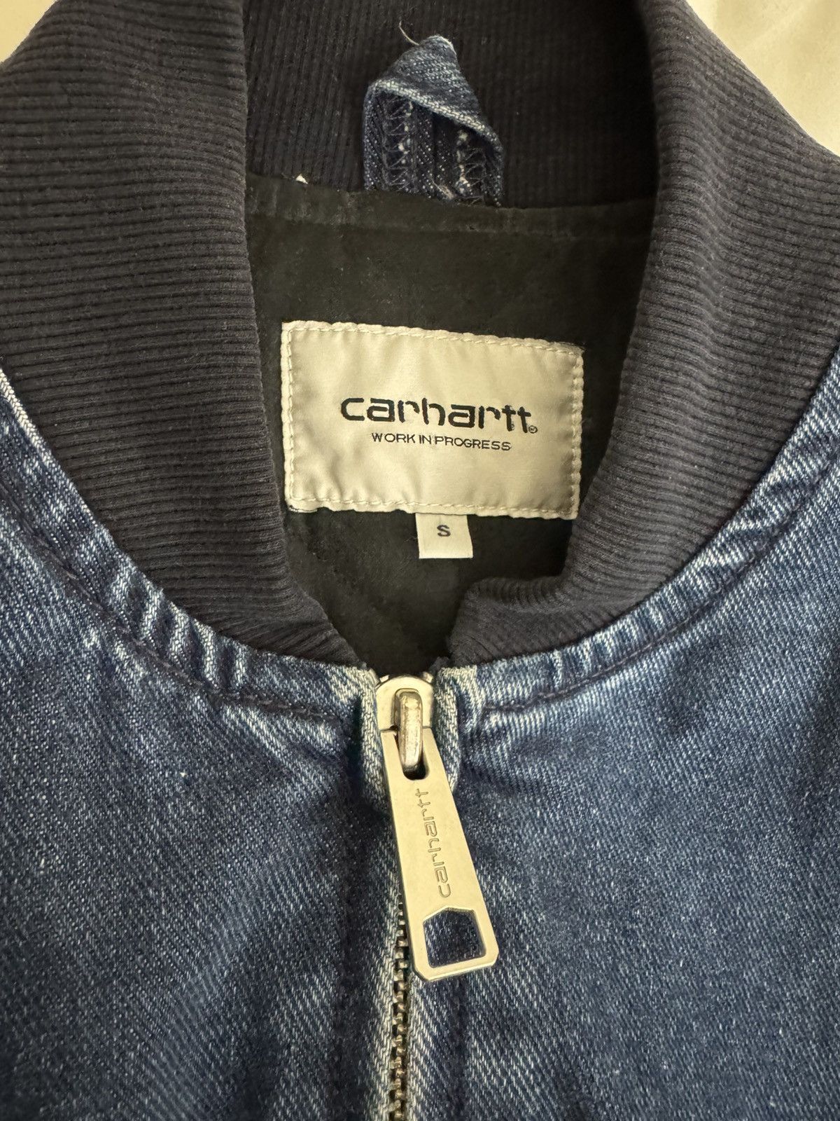 Carhartt × Carhartt Wip × Vintage Carhartt Work In Progress Paxon Bomber Blue Size S Size US S / EU 44-46 / 1 - 4 Thumbnail