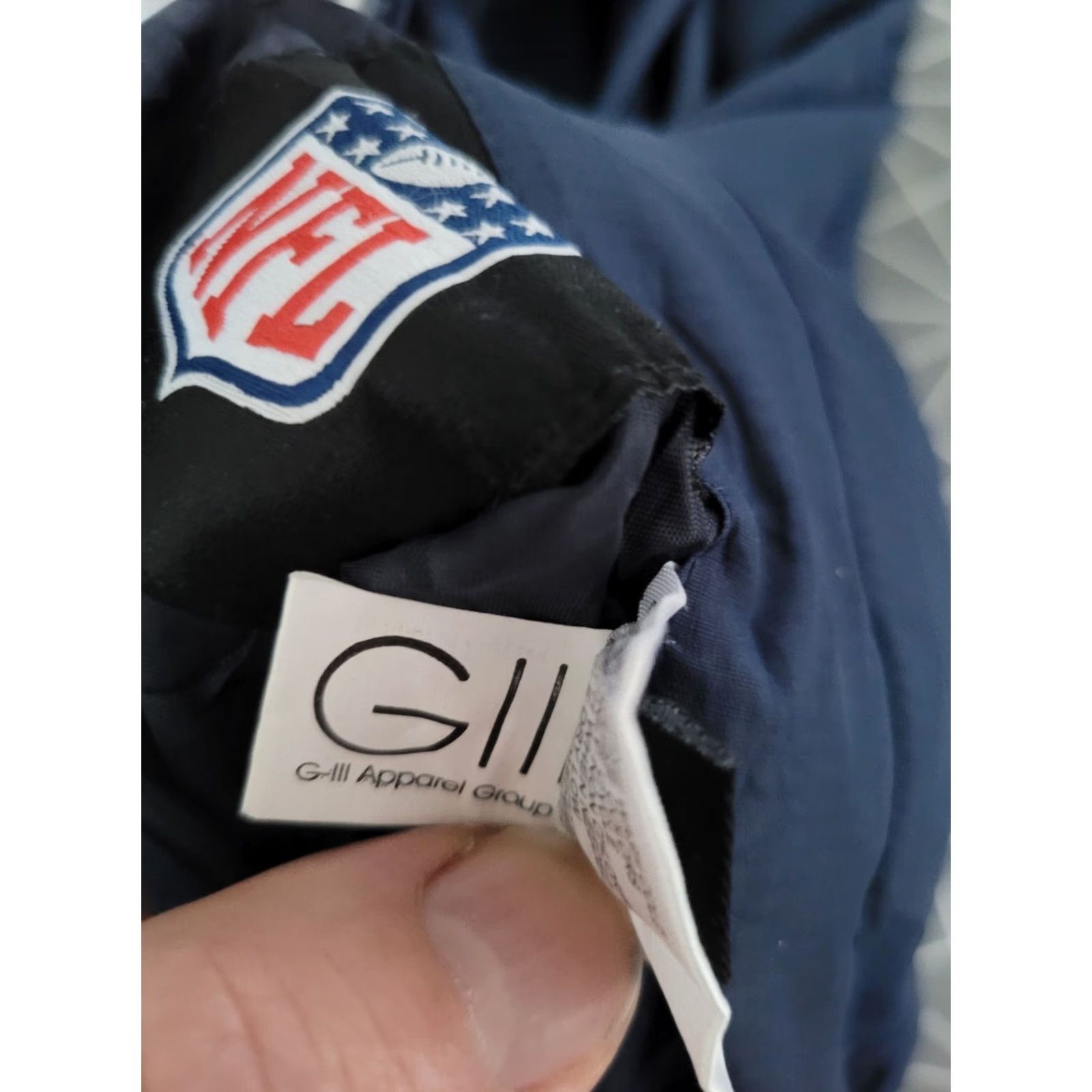 Nique Nike New England Patriots 5X Super Bowl Champions Jacket Mens L Navy Size US L / EU 52-54 / 3 - 7 Thumbnail