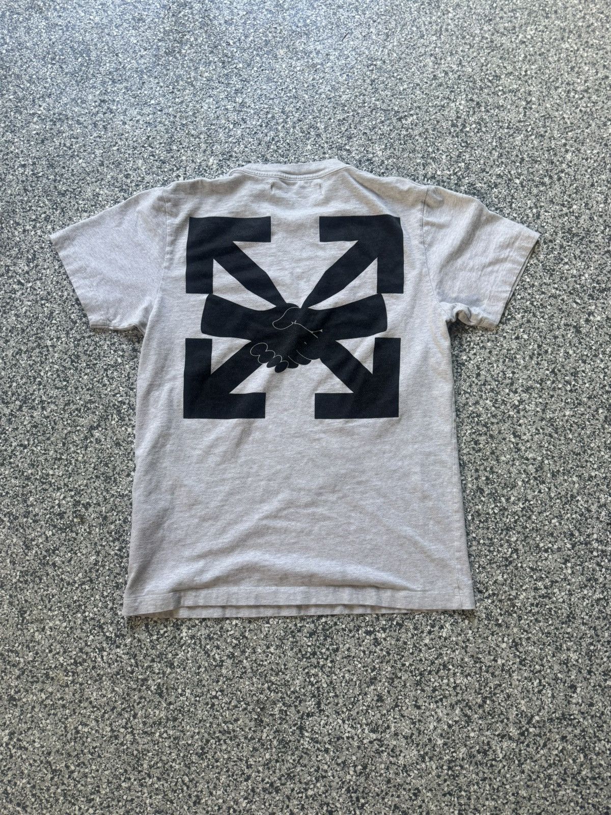 Off-White Off-White Gray Tee Size US M / EU 48-50 / 2 - 2 Thumbnail