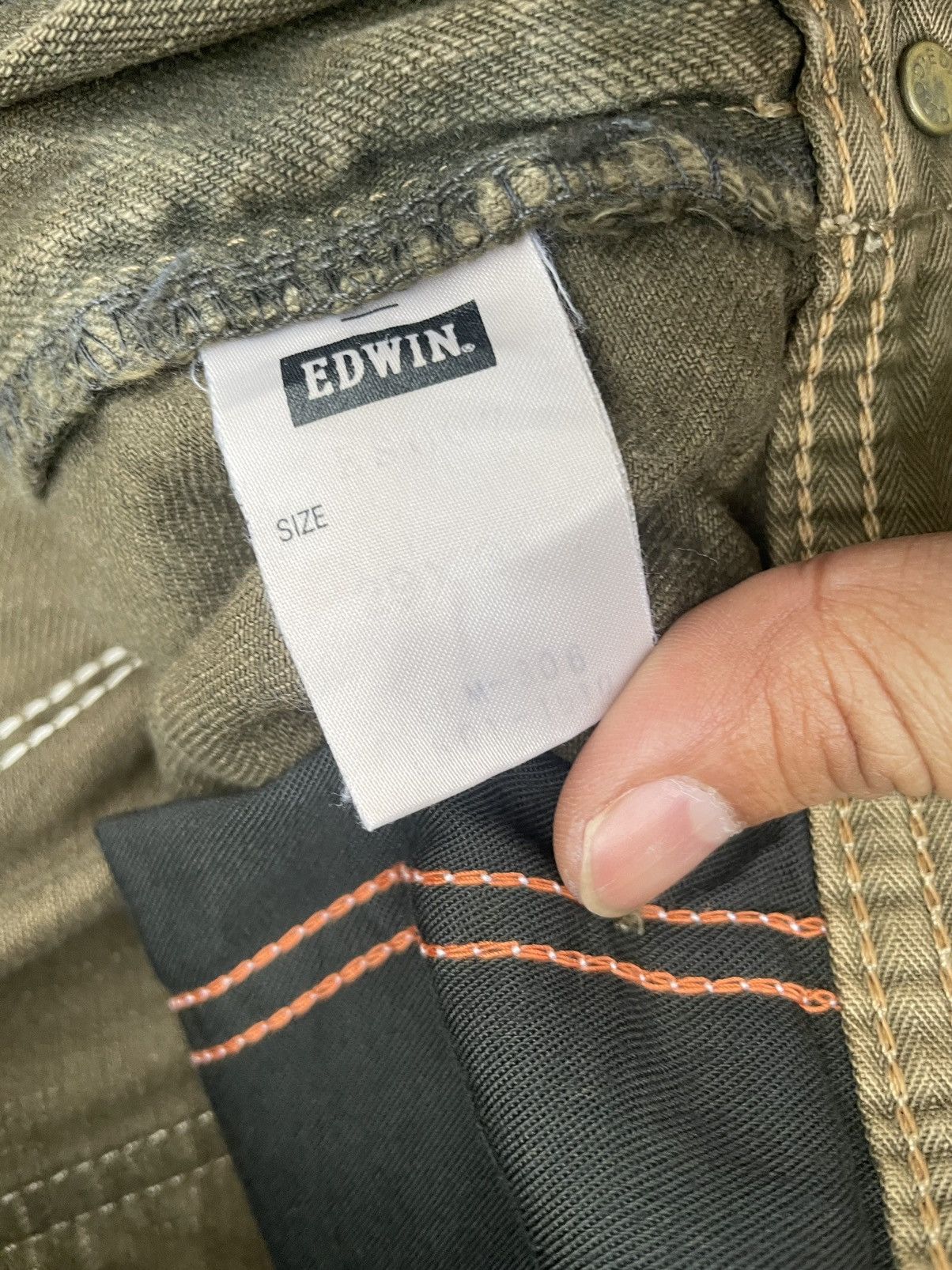 Edwin × Japanese Brand × Vintage Vintage Edwin Special Lot 007 Denim Size US 32 / EU 48 - 18 Thumbnail