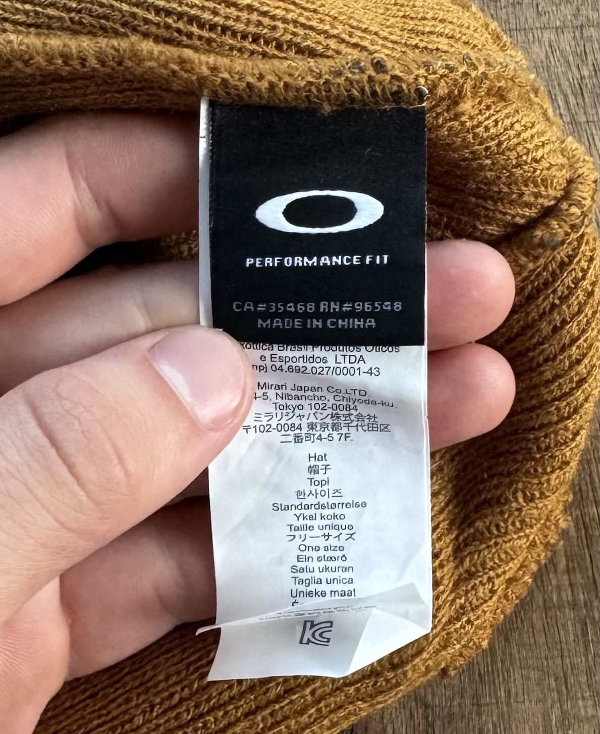 Oakley Oakley 100% Acrylic Cap Hat Beanie Size ONE SIZE - 8 Thumbnail