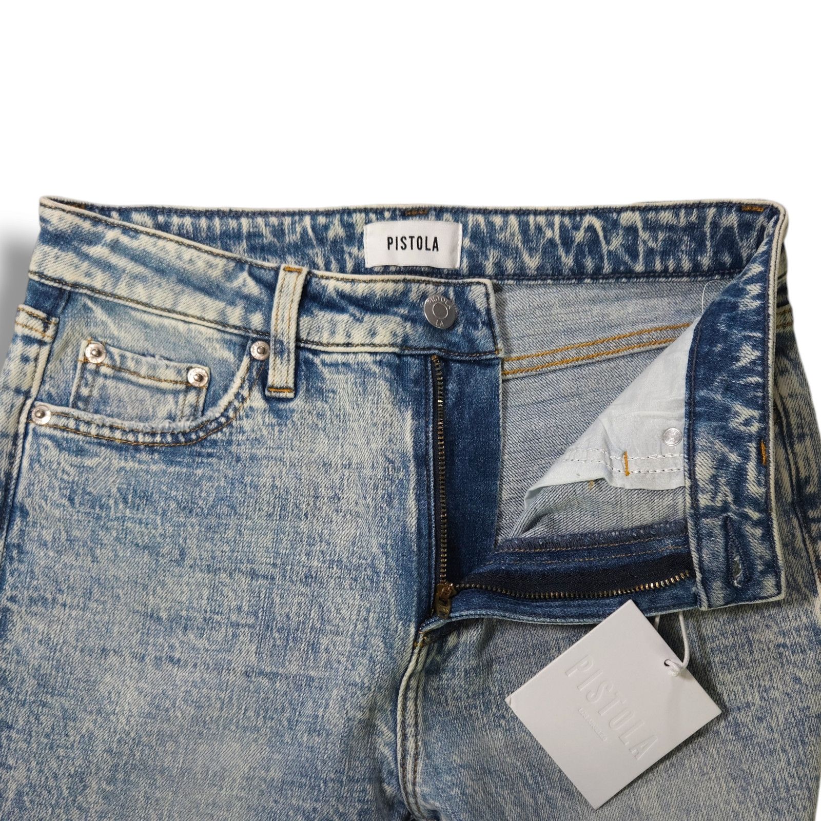 Pistola NWT Pistola Aline High-Rise Skinny Crop Jean Sz. 26x25 June Size 26" / US 2 / IT 38 - 7 Thumbnail