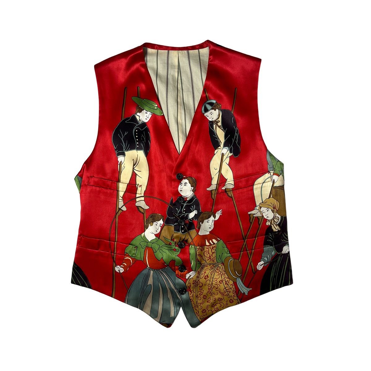 Yohji Yamamoto Yohji Yamamoto AW95 Rokumeikan vest Size US M / EU 48-50 / 2 - 1 Thumbnail
