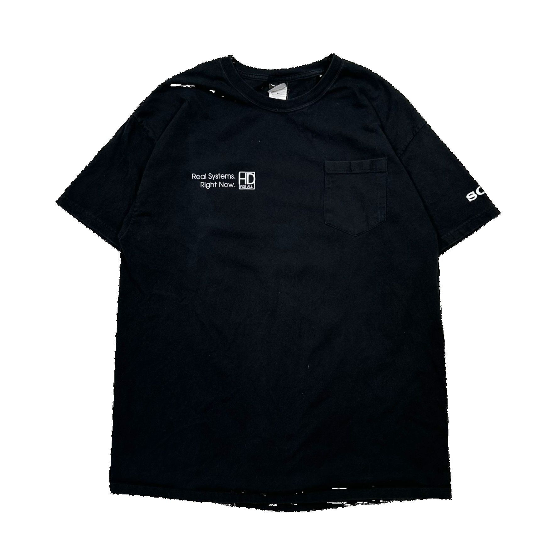 Vintage Vintage 00s Y2K Sony Real Systems. Right Now. Graphic Promo Size US XL / EU 56 / 4 - 1 Thumbnail
