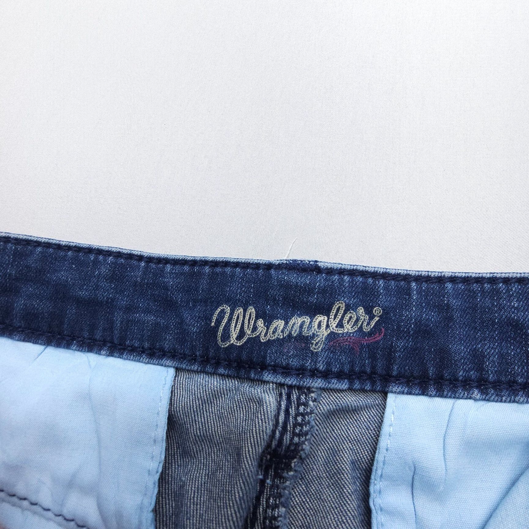 Wrangler VINTAGE Wrangler Retro Jeans Dark Blue 28 x 34" Low Rise Flare Bell Bottom Regular Size Women Size 28" / US 6 / IT 42 - 3 Thumbnail