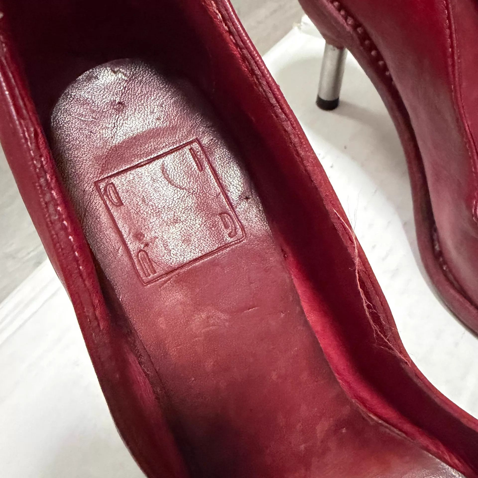 Guidi Guidi Metallic Heels 36 Unused 8cm Heel Size US 5.5 / IT 35.5 - 7 Thumbnail