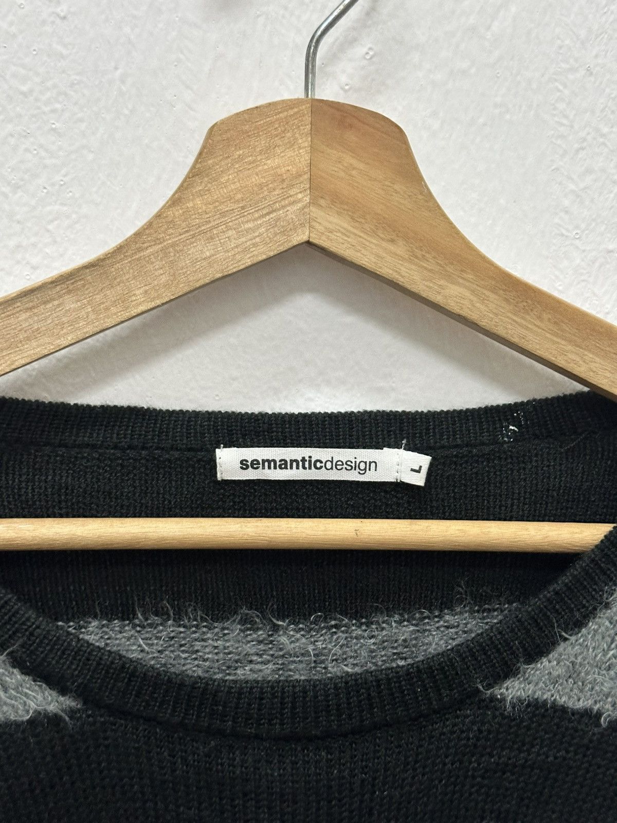 semanticdesign Semanticdesign Stripe Mohair Knitwear Size US L / EU 52-54 / 3 - 5 Thumbnail