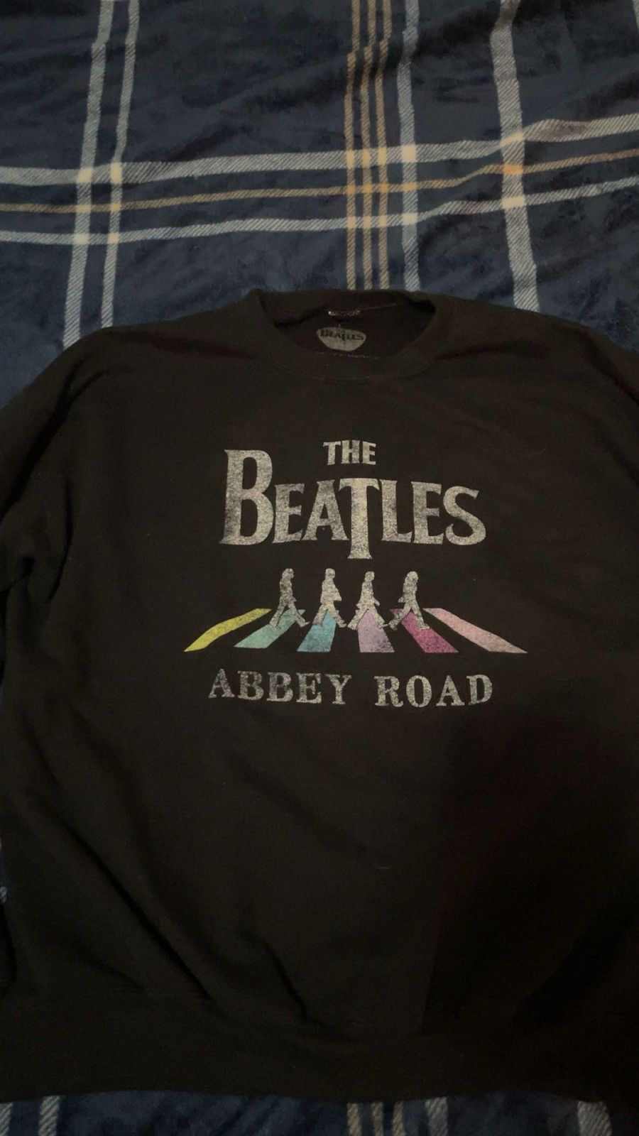 Vintage vintage faded Beatles sweatshirt Size US L / EU 52-54 / 3 - 2 Thumbnail