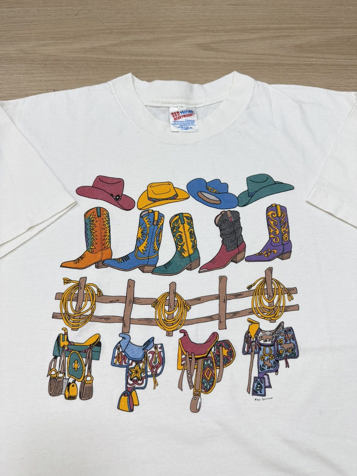 Other Vintage 90s tee Size US XL / EU 56 / 4 - 2 Thumbnail