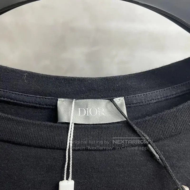 Dior Dior Black Cotton Men's T-Shirt . Size US M / EU 48-50 / 2 - 2 Thumbnail