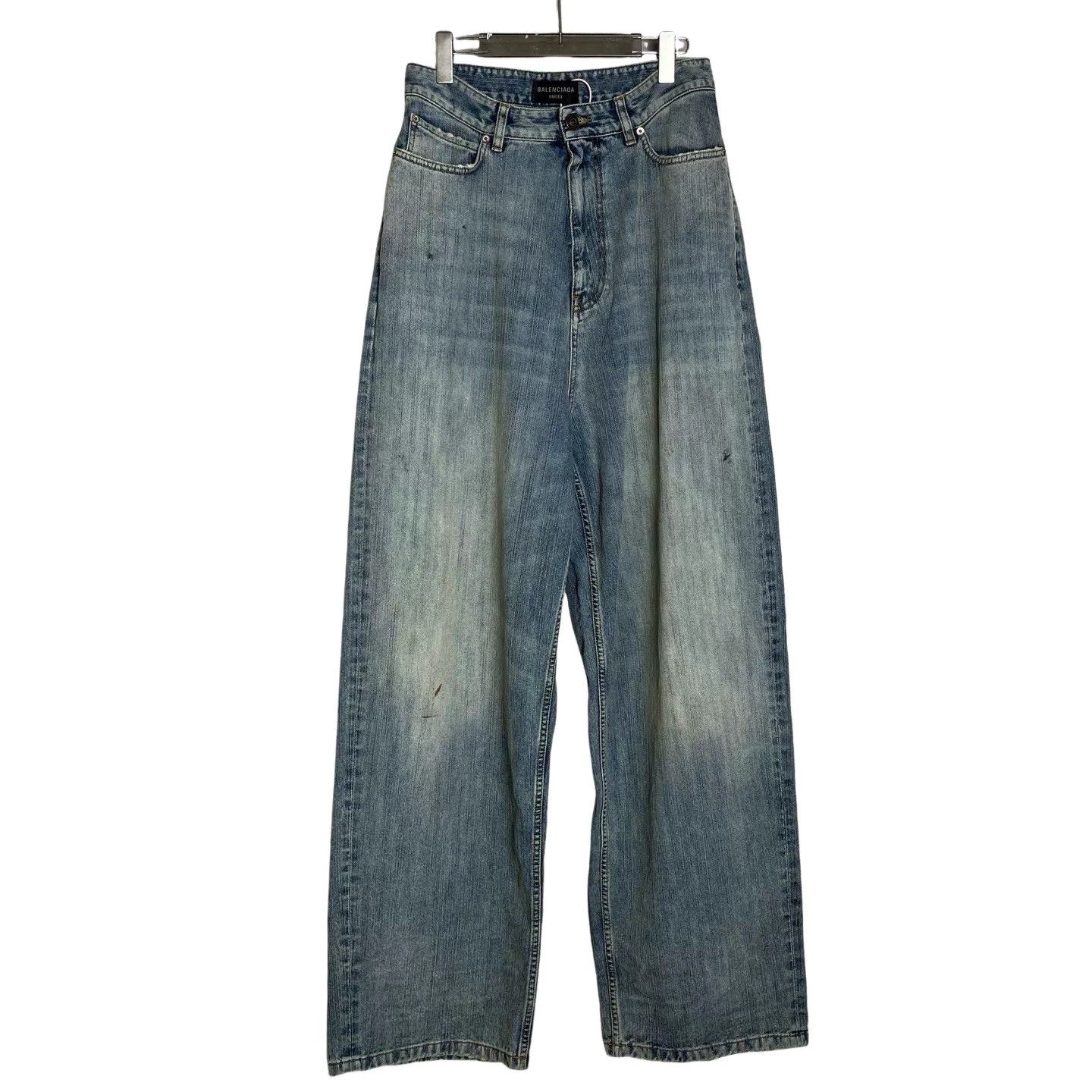 Balenciaga Balenciaga Denim Graffiti Baggy Pants Jeans | Grailed