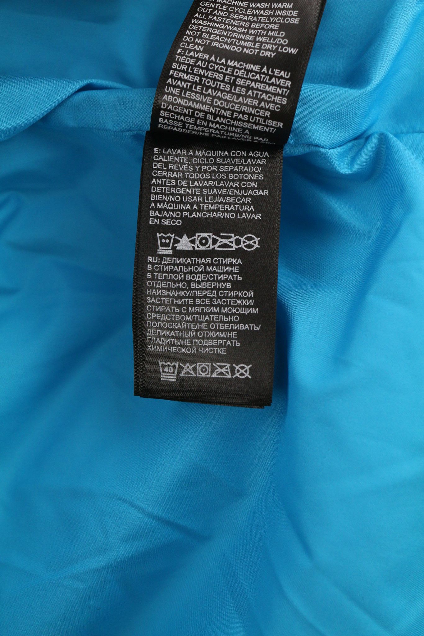 The North Face HIMALAYAN M Blue High Neck Quilted Puffer 81677 Size US M / EU 48-50 / 2 - 9 Thumbnail