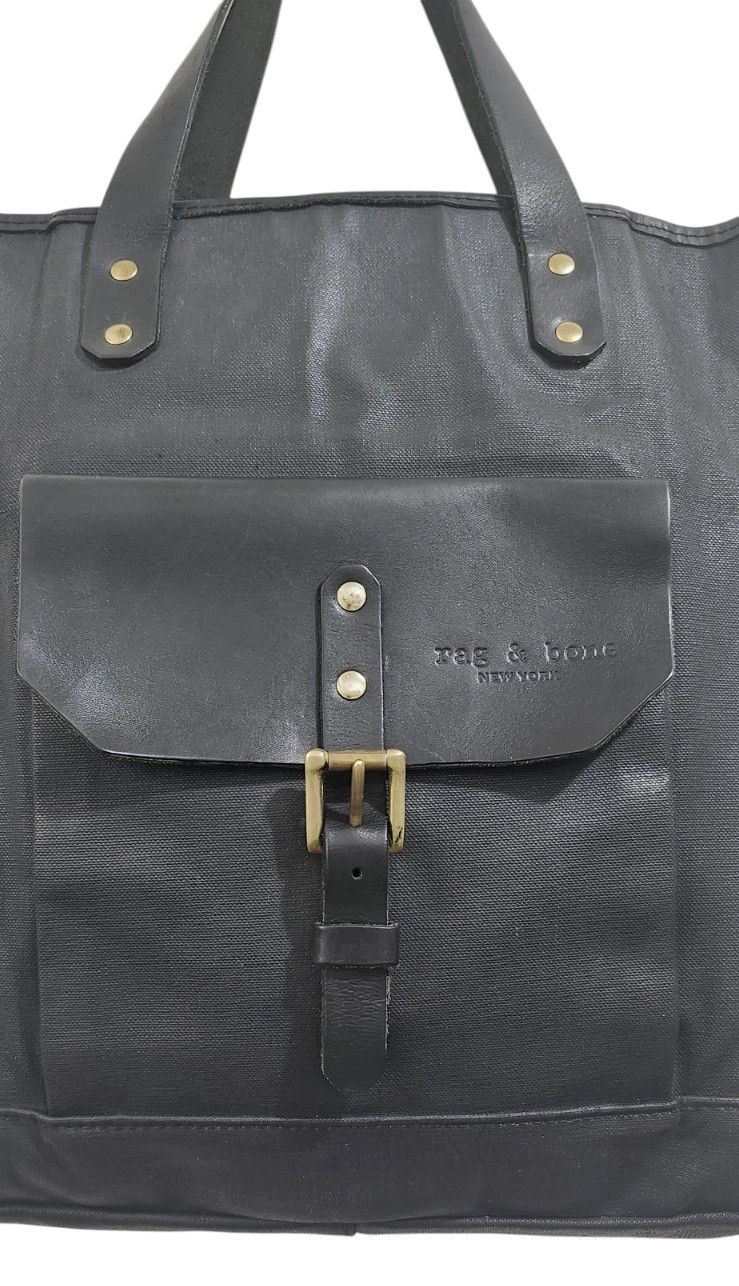 Rag & Bone Rag & Bone Leather & convoy waterproof Tote Bag Size ONE SIZE - 3 Thumbnail
